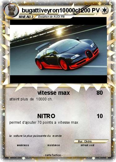 Pokemon bugattiveyron10000ch