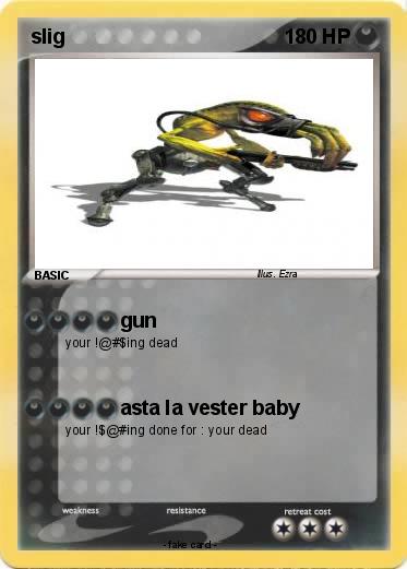 Pokemon slig