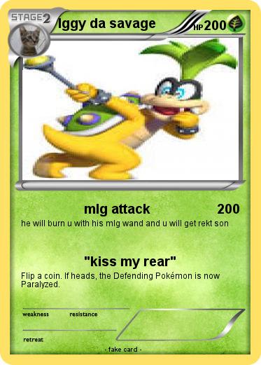 Pokemon Iggy da savage