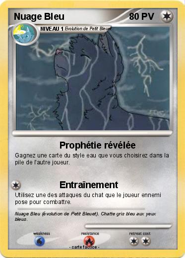 Pokemon Nuage Bleu