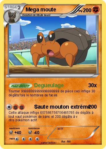 Pokemon Mega moute
