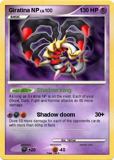 Pokemon Giratina NP