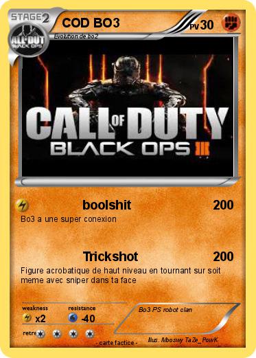 Pokemon COD BO3