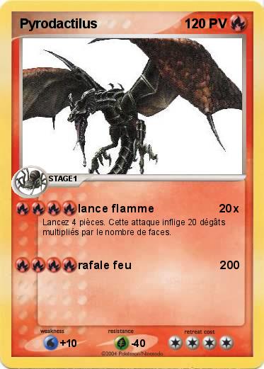 Pokemon Pyrodactilus