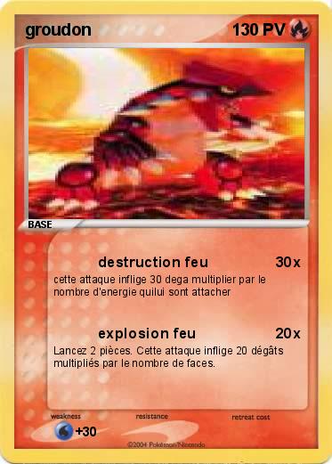 Pokemon groudon