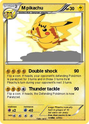 Pokemon M pikachu