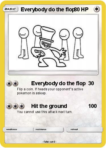 Pokemon Everybody do the flop