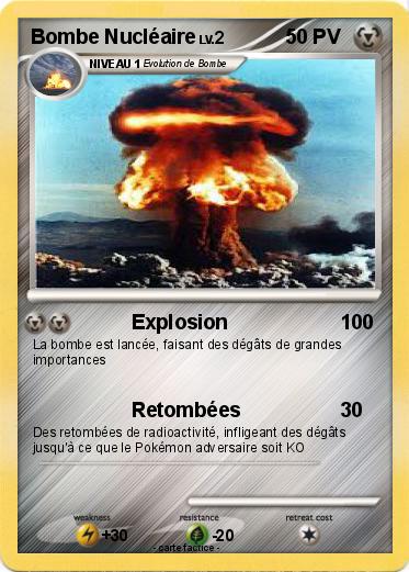 Pokemon Bombe Nucléaire