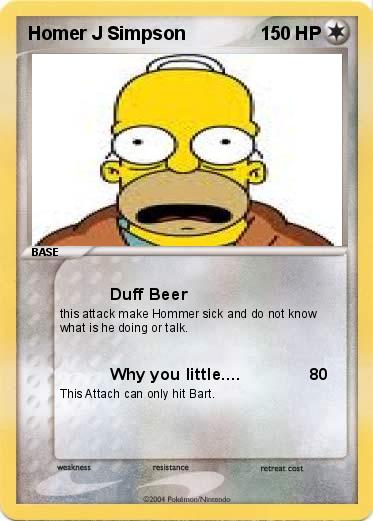 Pokemon Homer J Simpson