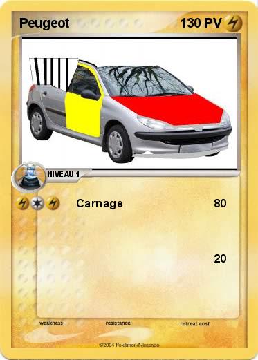 Pokemon Peugeot 