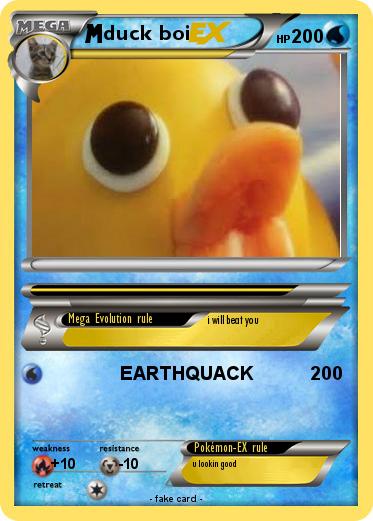 Pokemon duck boi