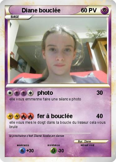 Pokemon Diane bouclée