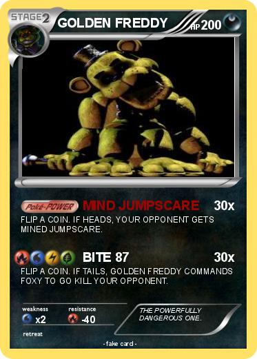 Pokemon GOLDEN FREDDY
