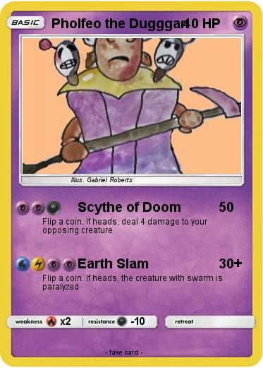 Pokemon Pholfeo the Dugggan