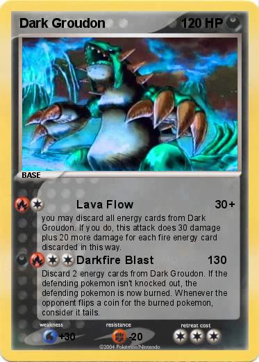 Pokemon Dark Groudon