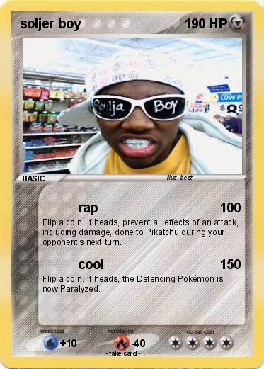 Pokemon soljer boy