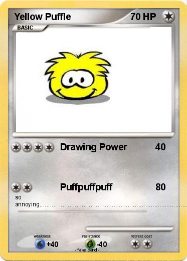 Pokemon Yellow Puffle