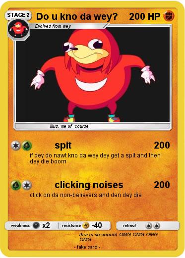 Pokemon Do u kno da wey?
