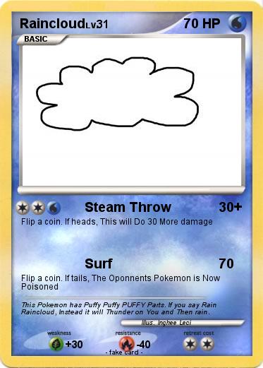 Pokemon Raincloud