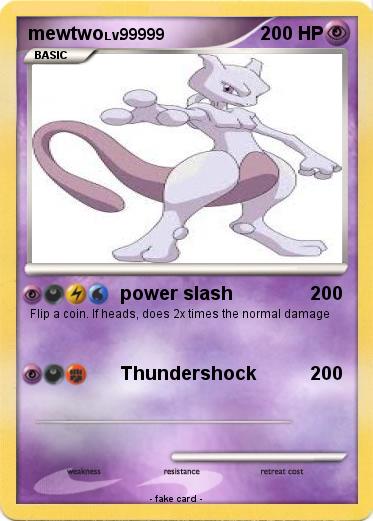 Pokemon mewtwo