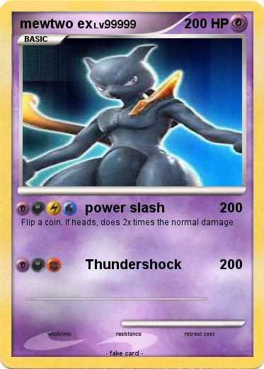 Pokemon mewtwo ex