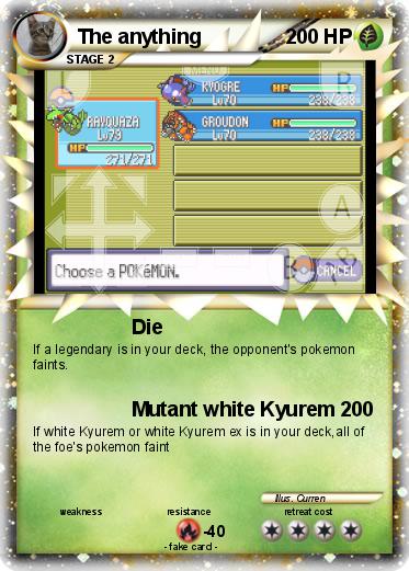 Pokemon The anything