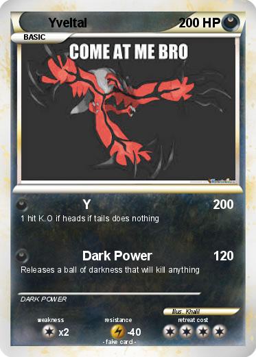 Pokemon Yveltal