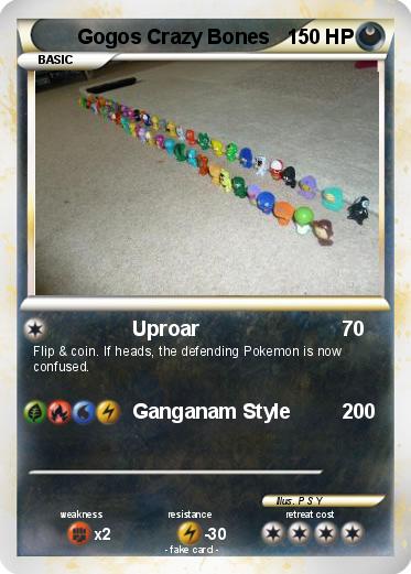 Pokemon Gogos Crazy Bones