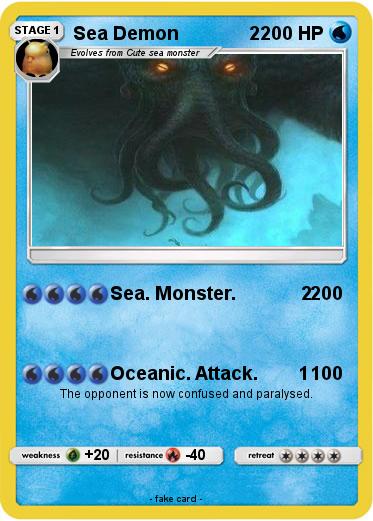 Pokemon Sea Demon              2