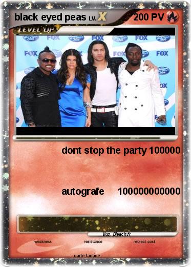 Pokemon black eyed peas
