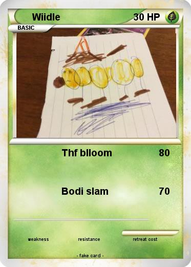 Pokemon Wiidle