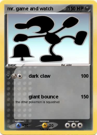 Pokemon mr. game and watch