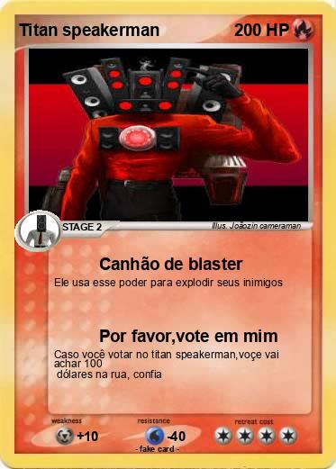 Pokemon Titan speakerman