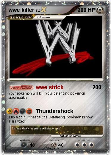 Pokemon wwe killer