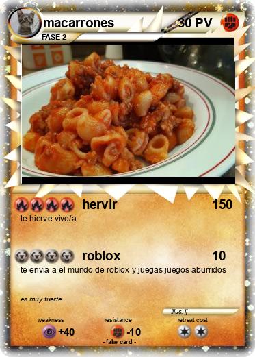 Pokemon macarrones