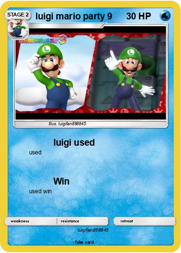 Pokemon luigi mario party 9