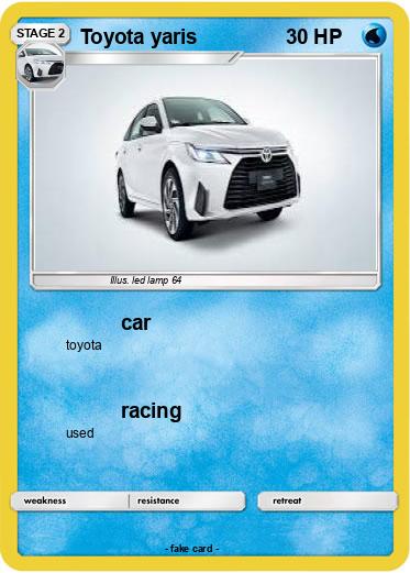 Pokemon Toyota yaris