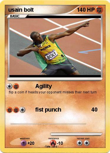 Pokemon usain bolt