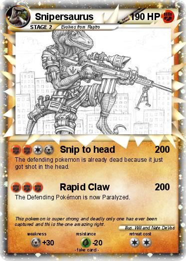 Pokemon Snipersaurus