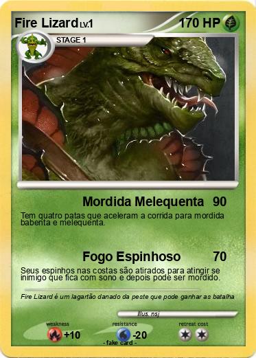 Pokemon Fire Lizard