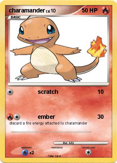 Pokemon charamander