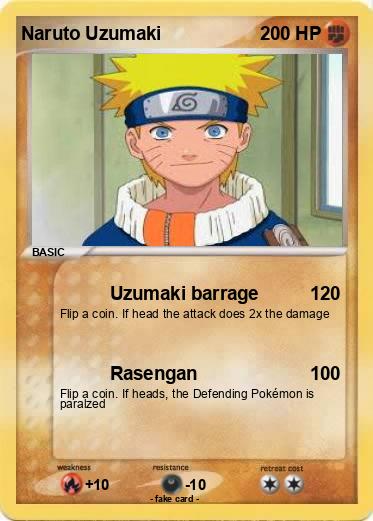 Pokemon Naruto Uzumaki