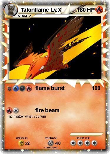 Pokemon Talonflame Lv.X