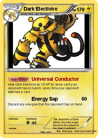 Pokemon Dark Electivire