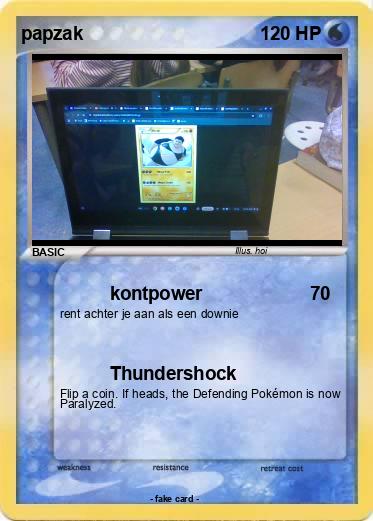 Pokemon papzak