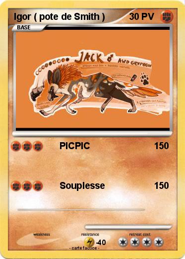 Pokemon Igor ( pote de Smith )