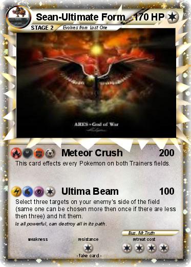 Pokemon Sean-Ultimate Form