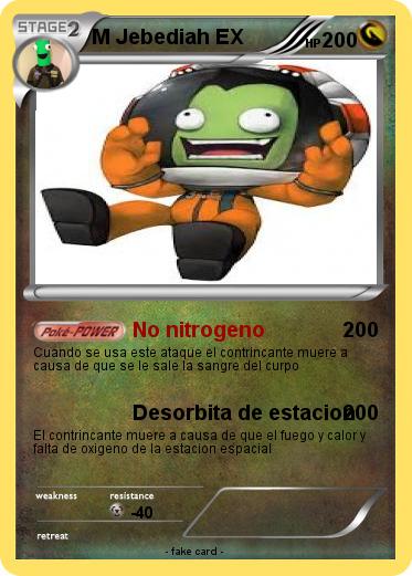 Pokemon M Jebediah EX