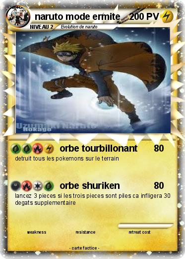 Pokemon naruto mode ermite