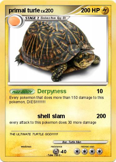 Pokemon primal turle